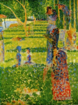 Georges Seurat Werke - das Paar 1884